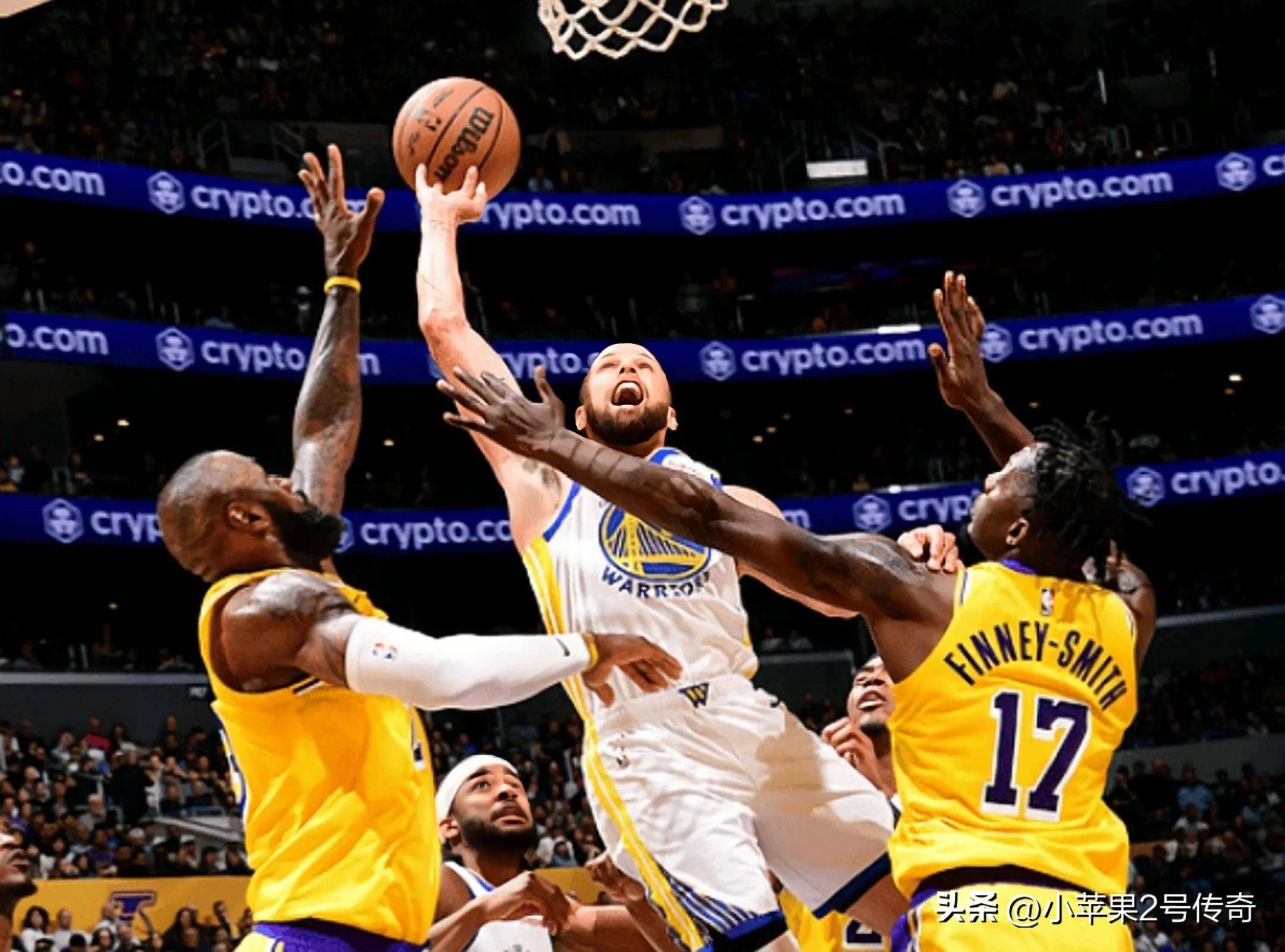 勇士惨败湖人，库里失去三分手感