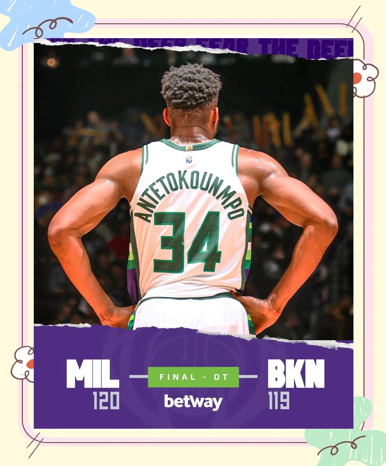 开云体育登录-包含雄鹿逆转猛龙夺胜，字母哥砍下40+20的词条