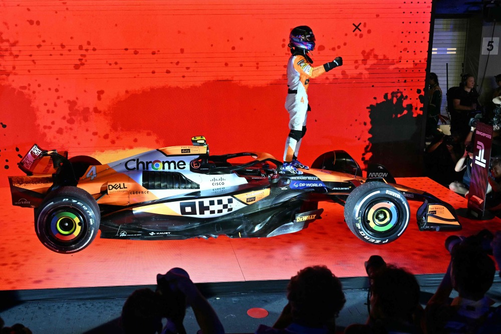 开云体育-红牛二队完胜威廉姆斯，诺里斯统治全场